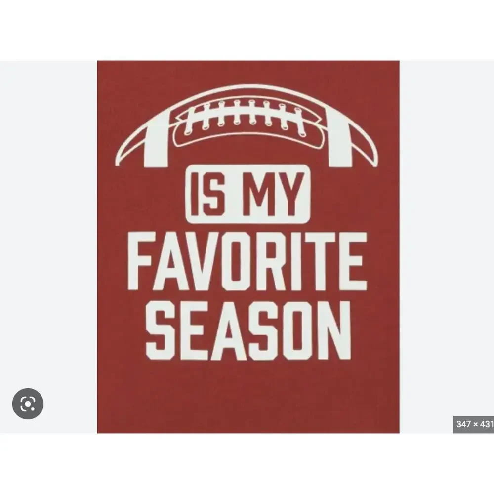 NWT Children's Place Hampton Red/Brown Football Graphic Tee - SIZE 12-18M